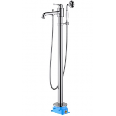 Смеситель для ванны с душем AQUATEK Классик AQ1545CR напольный хром Смеситель для ванны с душем AQUATEK Классик AQ1545CR напольный хром